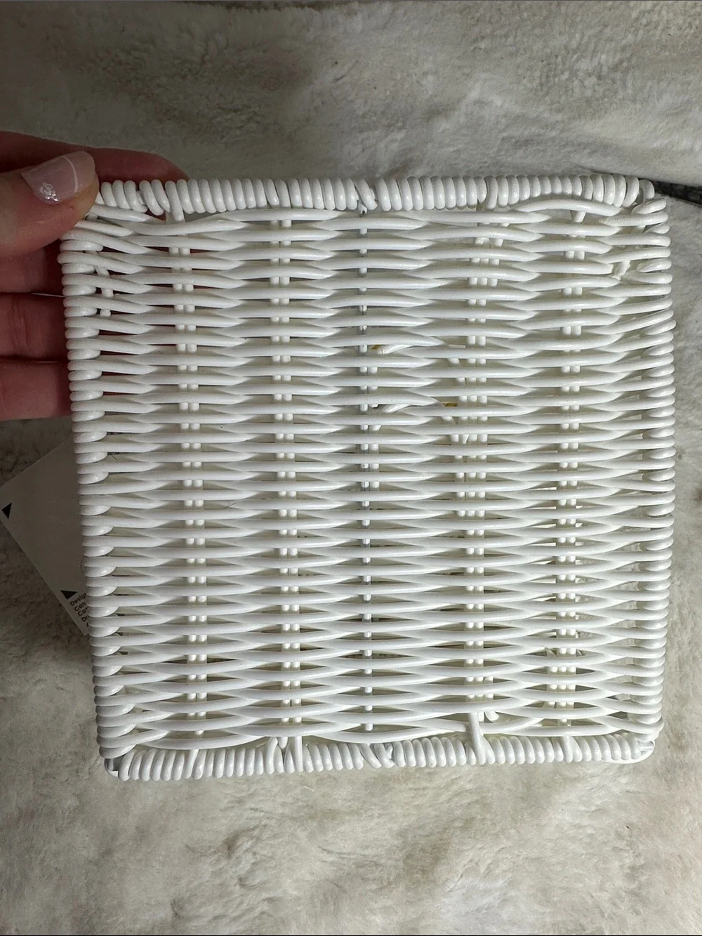 Circoa home resin pelican wicker napkin holder